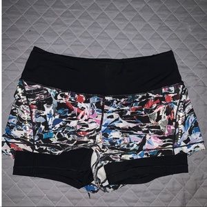 lululemon athletica Multicolor Athletic Shorts